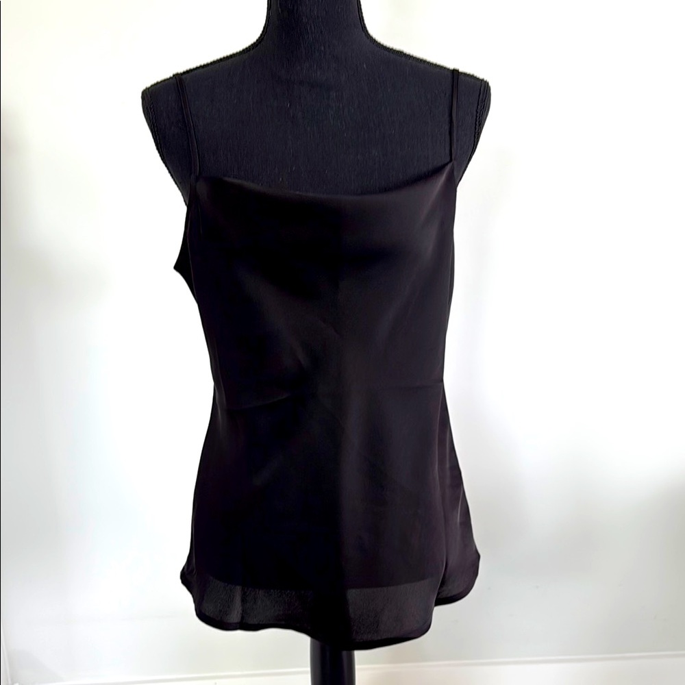 Express Black Fitted Camisole Top